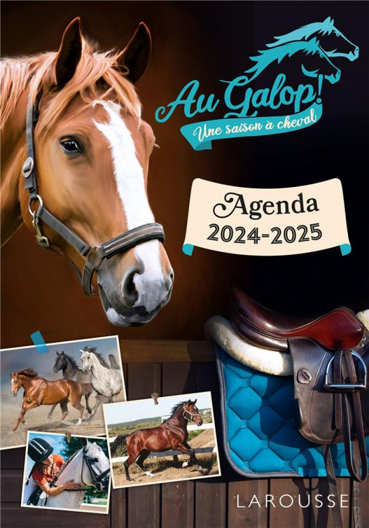 AGENDA SCOLAIRE AU GALOP 2024-2025 - COLLECTIF - NC