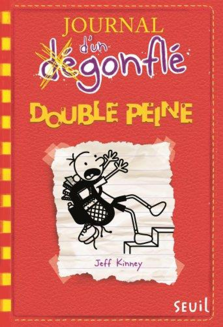 JOURNAL D-UN DEGONFLE - T11 - DOUBLE PEINE - JOURNAL D-UN DEGONFLE, TOME 11 - KINNEY JEFF - SEUIL JEUNESSE