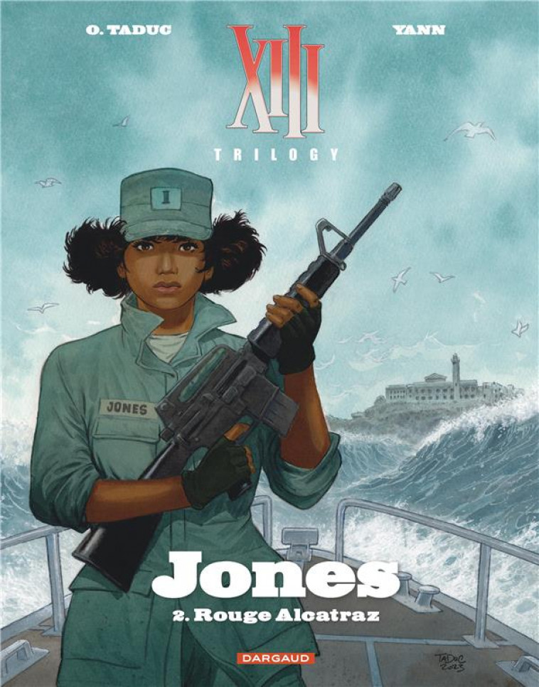 XIII TRILOGY : JONES - TOME 2 - ROUGE ALCATRAZ - YANN/TADUC OLIVIER - DARGAUD