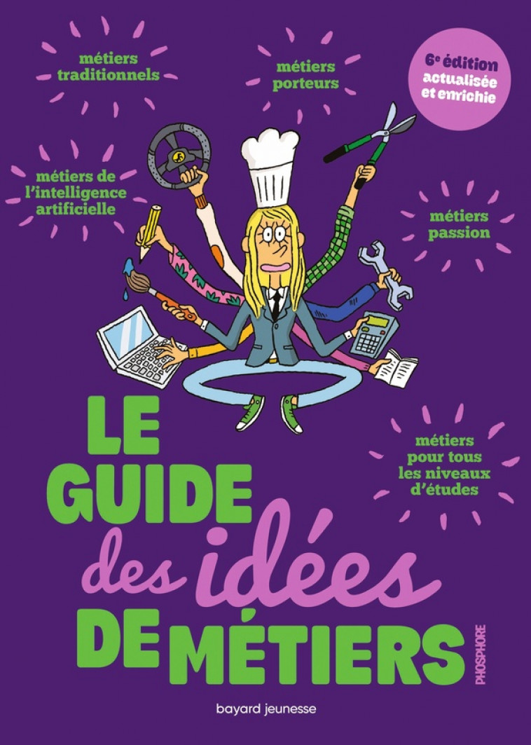 LE GUIDE DES IDEES DE METIERS - POUVERREAU - BAYARD JEUNESSE