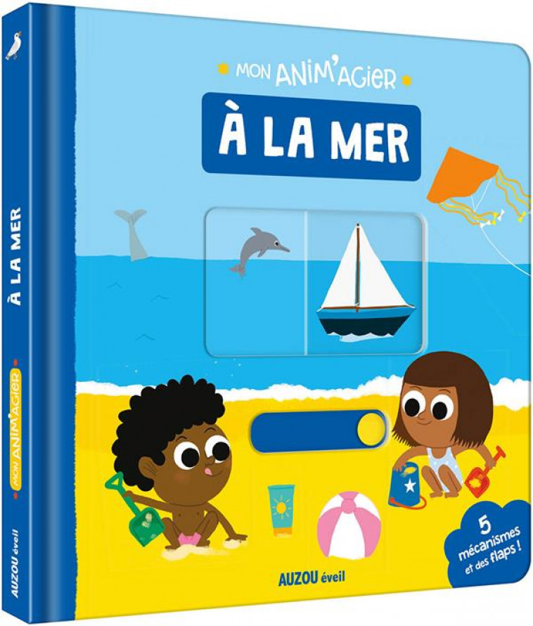 MON ANIM-AGIER - A LA MER - PINTO DEBORAH - PHILIPPE AUZOU