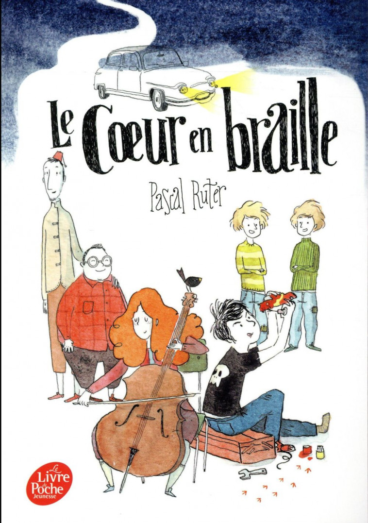 LE COEUR EN BRAILLE T.1 - RUTER  PASCAL - Le Livre de poche jeunesse