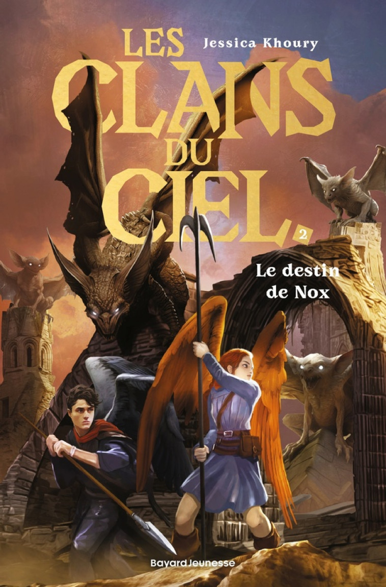 LES CLANS DU CIEL, TOME 02 - LE DESTIN DE NOX - KHOURY/CARRE - BAYARD JEUNESSE