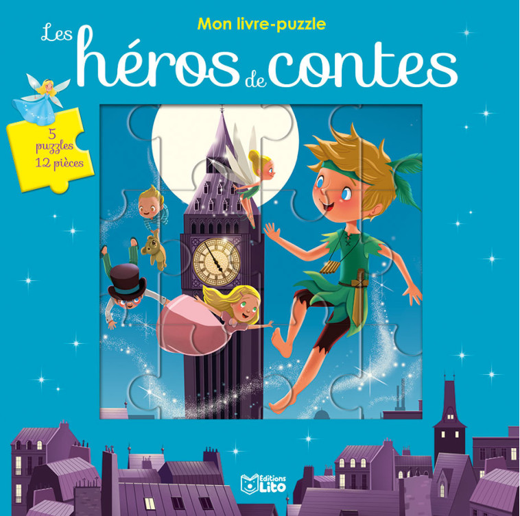 LIVRE PUZZLE LES HEROS CONTES - XXX - LITO