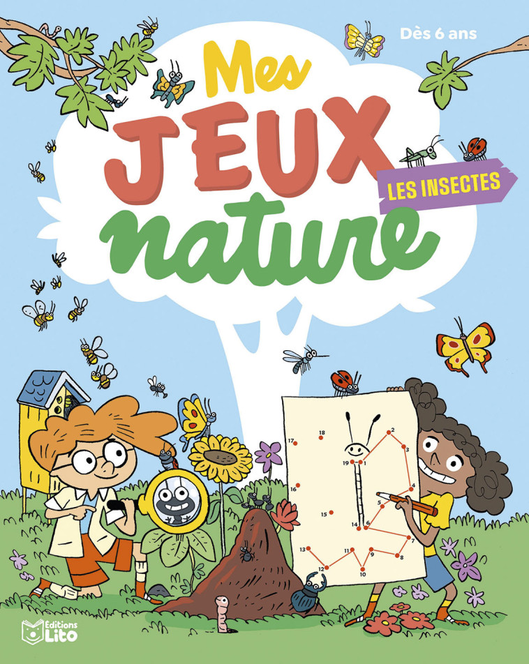 MES JEUX NATURE LES INSECTES - XXX - LITO