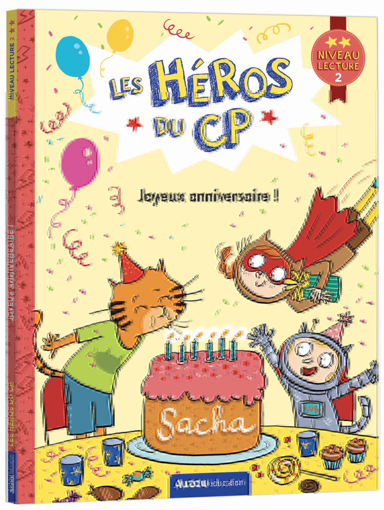 Les héros du CP - Joyeux anniversaire ! Niv 2 - Marie-Désirée Martins - AUZOU