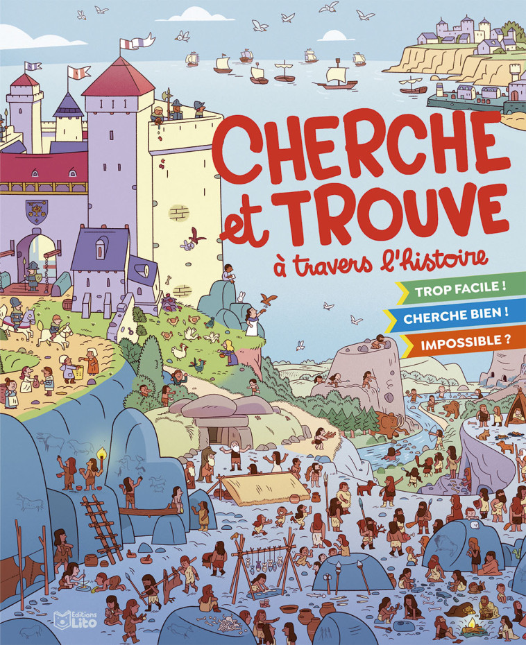 CHERCHE TROUVE TRAVERS HISTOIR -  - LITO