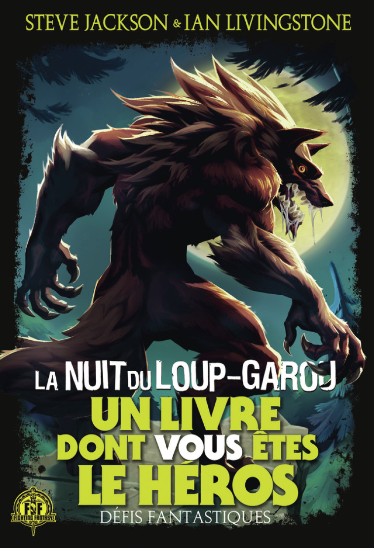 La Nuit du Loup-Garou -  JACKSON/LIVINGSTONE - GALLIMARD JEUNE