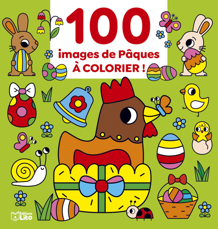 100 IMAGES COLORIER PAQUES -  - LITO